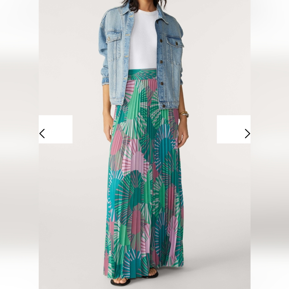 ba&sh Multicolor Maxi Skirt